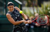 FILE PHOTO: Tennis - Nature Valley Open - Nottingham Tennis Centre, Nottingham - June 16, 2019 France's Caroline Garcia in action during the final 