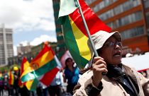 Bolivian President Evo Morales resigns after disputed election