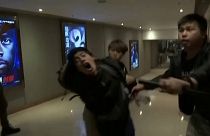 Protesters clash with police in Hong Kong as anti-government protests continue