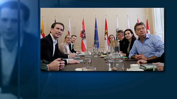 Kurz und Kogler knapp vor Koalitionsverhandlungen Kurz und Kogler knapp vor Koalitionsverhandlungen