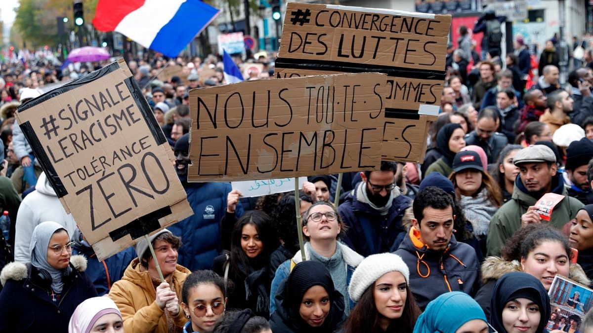 واکنش راست و چپ افراطی فرانسه به برگزاری تظاهرات علیه «اسلام هراسی»  
