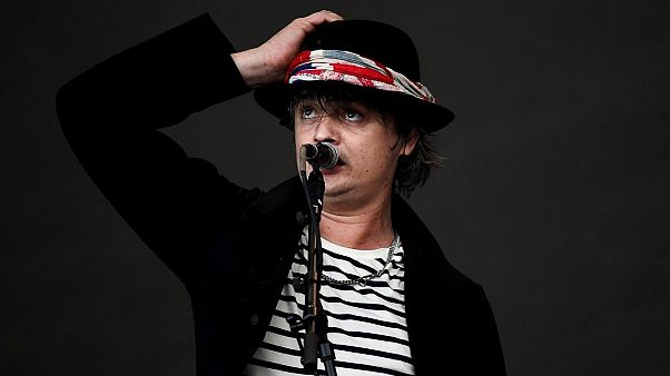 The Libertines grubunun solisti Pete Doherty The Libertines grubunun solisti Pete Doherty