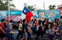 Un hombre abre fuego contra manifestantes en Chile