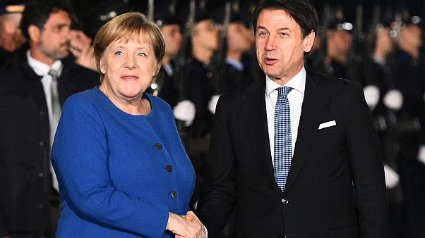 Conte e Merkel vicini su unione bancaria e gestione migranti Conte e Merkel vicini su unione bancaria e gestione migranti