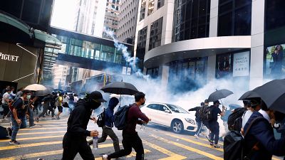 Hong Kong has been rocked by violent confrontations between democracy activists and police