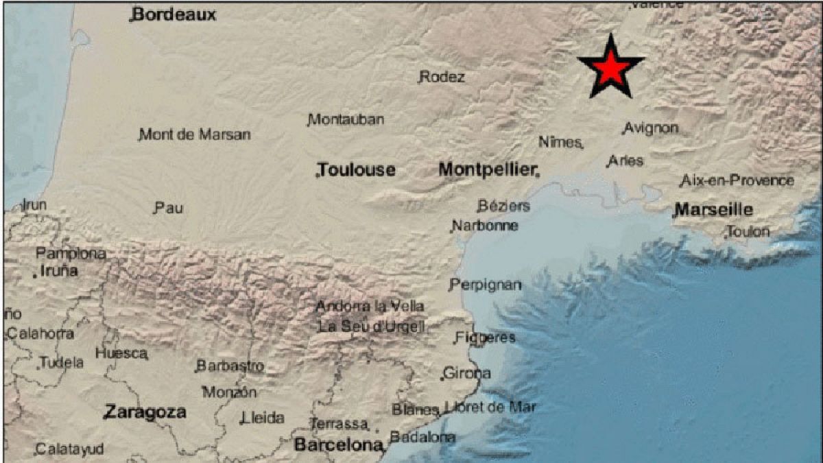 Σεισμός στη Γαλλία: 4 τραυματίες από τα 5 Ρίχτερ στην κοιλάδα του Ροδανού