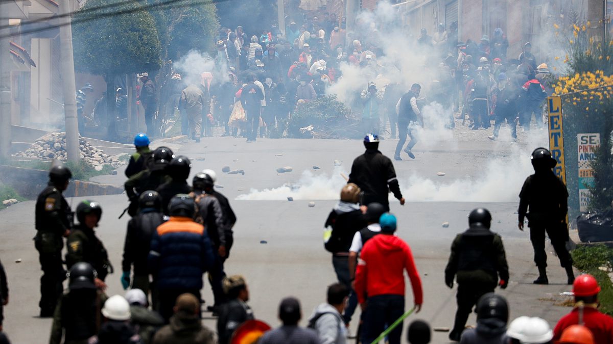 Folytatódó zavargások Bolíviában
