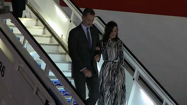 Los reyes Felipe y Letizia llegan a Cuba para una visita histórica Los reyes Felipe y Letizia llegan a Cuba para una visita histórica