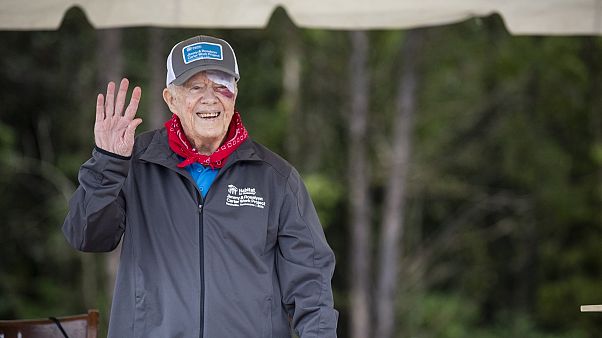 El expresidente estadounidense Jimmy Carter hospitalizado por un derrame cerebral El expresidente estadounidense Jimmy Carter hospitalizado por un derrame cerebral
