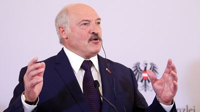 Bécsbe érkezett a fehérorosz elnök