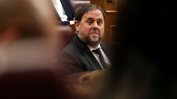 Oriol Junqueras en el Congreso de los diputados español el 21 de mayo de 2019 Oriol Junqueras en el Congreso de los diputados español el 21 de mayo de 2019