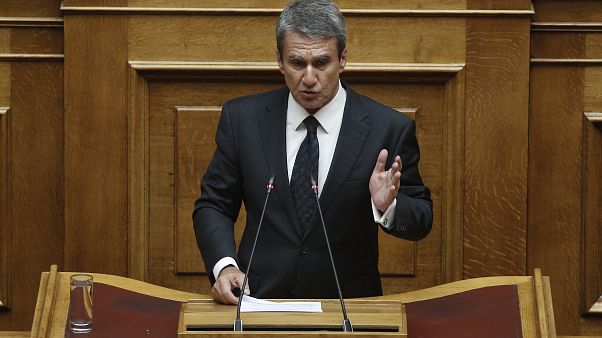 Ο κοινοβουλευτικός εκπρόσωπος του ΚΙΝΑΛ, Ανδρέας Λοβέρδος Ο κοινοβουλευτικός εκπρόσωπος του ΚΙΝΑΛ, Ανδρέας Λοβέρδος