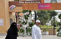 suudi Arabistan'ın başkenti Riyad'da bulunan Kral Abdullah Parkı