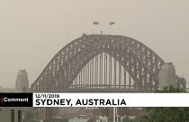 Sydney városát az ausztrál tüzek füstje borítja