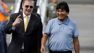Mexikóban a volt bolíviai elnök