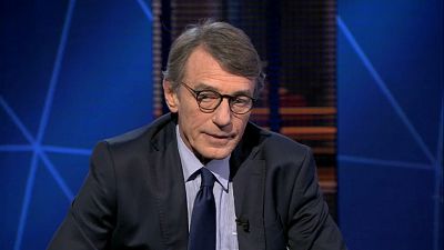 David Sassoli considera que la OTAN "sigue siendo necesaria" hoy día