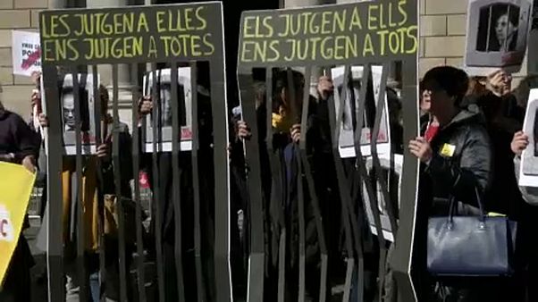 Catalogna: protesta per i ''prigionieri e gli esiliati politici'' Catalogna: protesta per i ''prigionieri e gli esiliati politici''