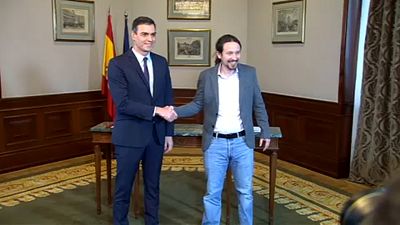 Ισπανία: Προκαταρκτική συμφωνία Σάντσεθ-Ποδέμος