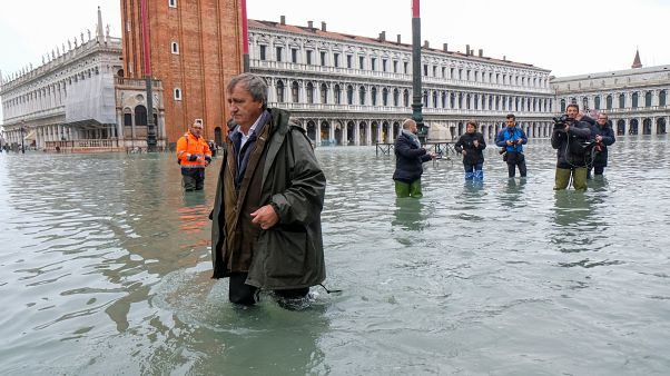 Il sindaco di Venezia Luigi Brugnaro Il sindaco di Venezia Luigi Brugnaro