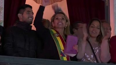 Жанин Аньес - новый врио президента Боливии