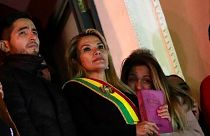 Jeaninie Ánez assume presidência interina da Bolívia