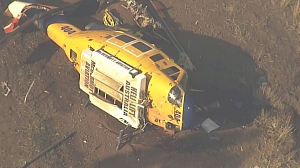 Löschhubschrauber in Queensland abgestürzt Löschhubschrauber in Queensland abgestürzt
