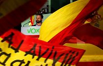 Il leader di Vox Santiago Abascal