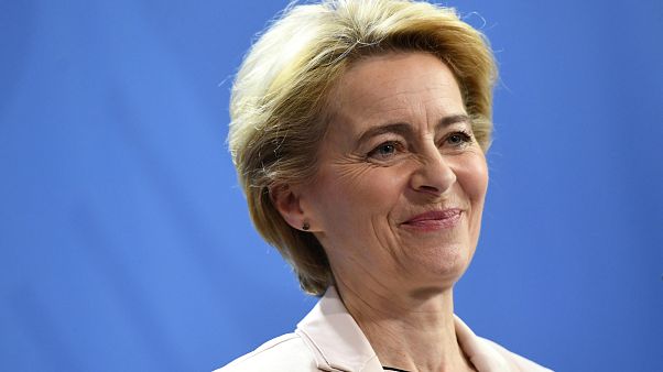 La présidente élue de la Commission européenne Ursula von der Leyen La présidente élue de la Commission européenne Ursula von der Leyen