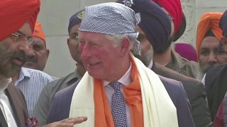 Принц Чарльз в Индии