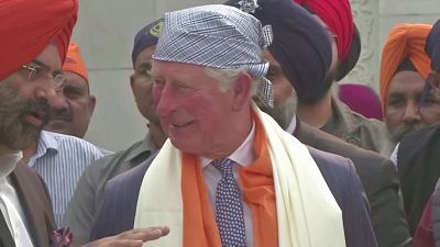 Принц Чарльз в Индии