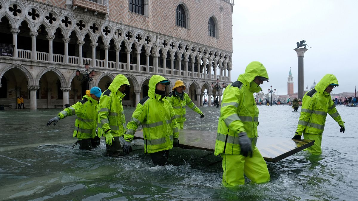 Tutte le foto di Venezia sommersa dall'acqua