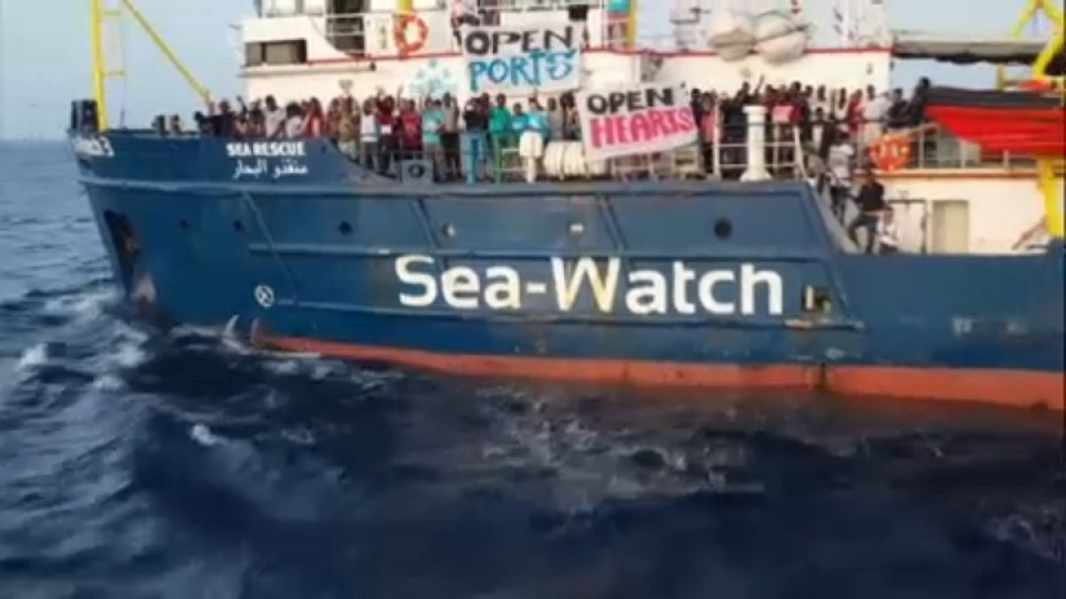 German rescue ship Sea-Watch 3 enters Italian waters, defying ban