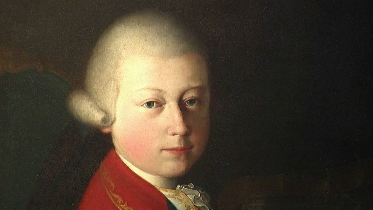Retrato raro de Mozart vai a leilão
