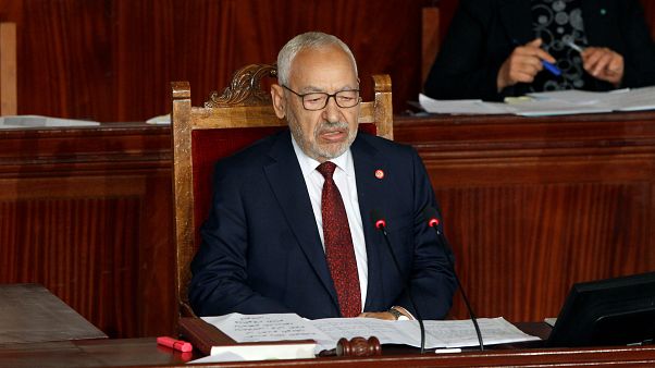 انتخاب رئيس حزب النهصة راشد الغنوشي رئيسا للبرلمان في تونس انتخاب رئيس حزب النهصة راشد الغنوشي رئيسا للبرلمان في تونس