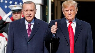 الرئيسان الأميركي والتركي دونالد ترامب ورجب طيب إردوغان