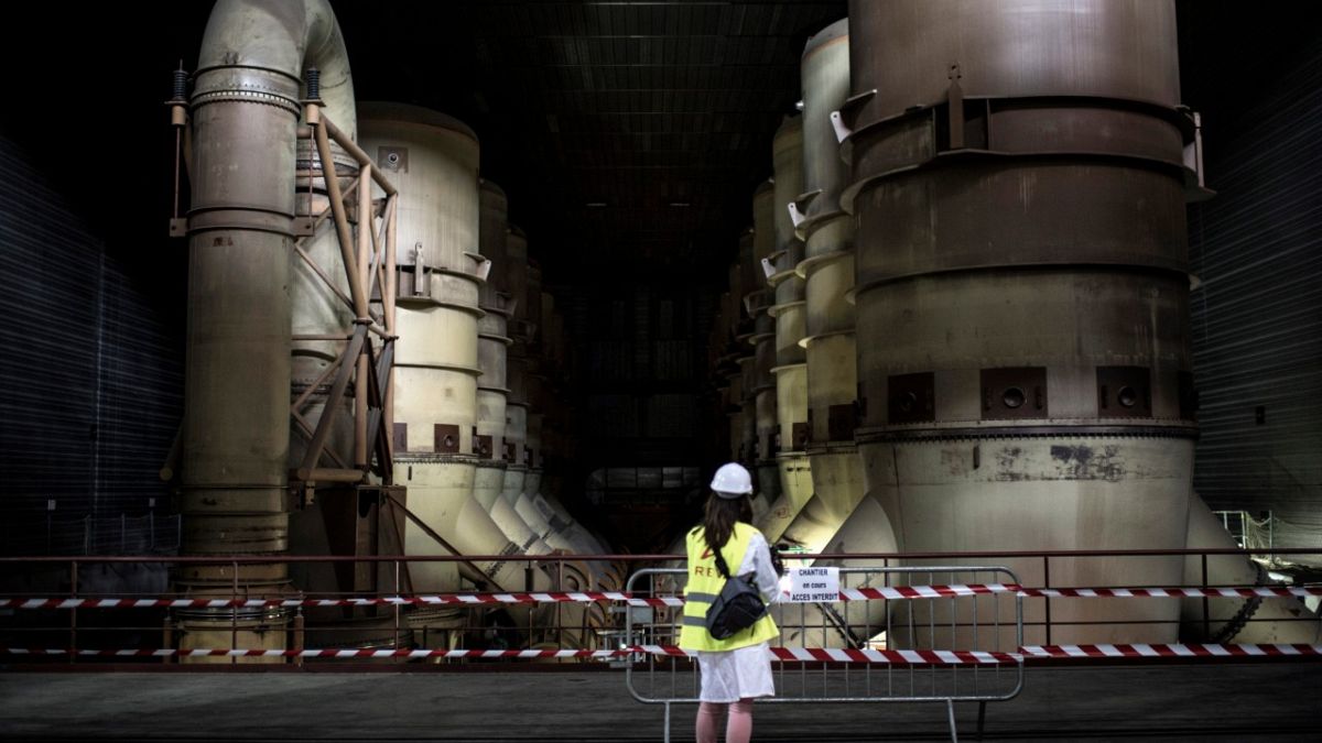 Fransa'da bir uranyum zenginleştirme tesisi