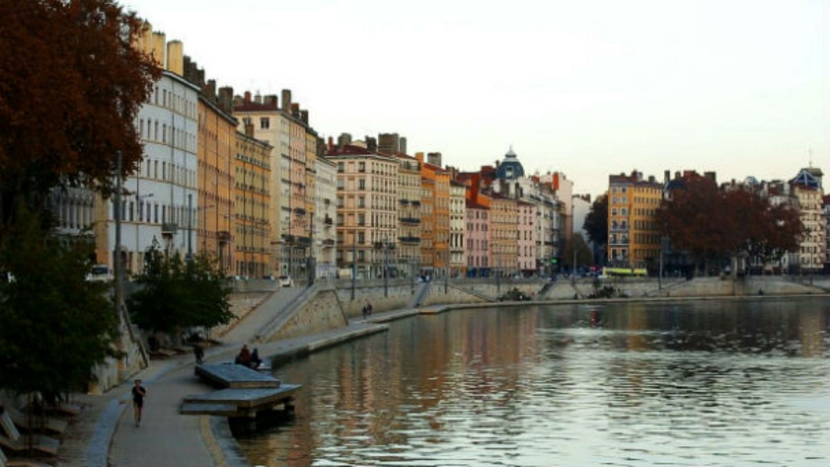 مشهد من مدينة ليون الفرنسية (أرشيف).