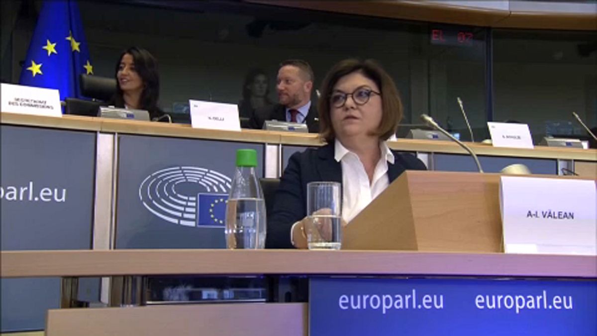 Romena Adina-Ioana Vălean passou na audição no PE