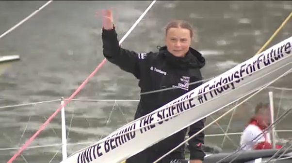 Elindult az óceánon át Európába Greta Thunberg Elindult az óceánon át Európába Greta Thunberg