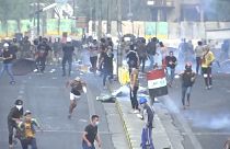 La police irakienne intervient violemment sur la place Tahrir, à Bagdad