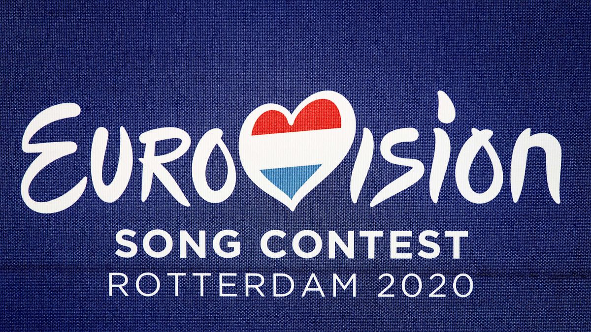 A 2020-as rotterdami Eurovíziós Dalfesztivál logója 2019. augusztus 30-án, a bejelentést követően