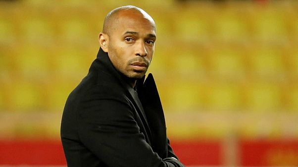 Thierry Henry, alors entraîneur de l'AS Monaco, le 1er décembre 2018. Thierry Henry, alors entraîneur de l'AS Monaco, le 1er décembre 2018.