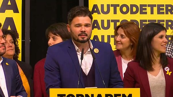 Esquerra Republicana mantiene su negativa para investir al socialista Pedro Sánchez Esquerra Republicana mantiene su negativa para investir al socialista Pedro Sánchez