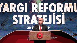 Cumhurbaşkanı Erdoğan yargı reformu stratejisini açıkladı