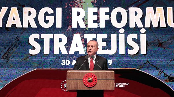 Cumhurbaşkanı Erdoğan yargı reformu stratejisini açıkladı Cumhurbaşkanı Erdoğan yargı reformu stratejisini açıkladı