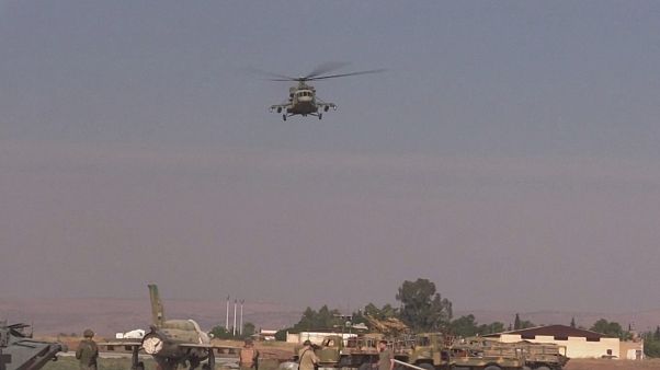 ABD’nin çekilmesinin ardından Rusya Suriye’nin kuzeyinde helikopter üssü kurdu ABD’nin çekilmesinin ardından Rusya Suriye’nin kuzeyinde helikopter üssü kurdu