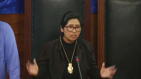 Bolivia, nuova presidente del Senato. Accordo per andare a elezioni Bolivia, nuova presidente del Senato. Accordo per andare a elezioni
