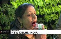 Für 6€: Sauerstoff-Cocktail für Smog-geplagte Inder