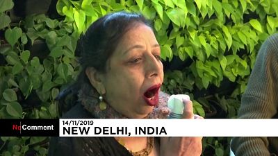 Für 6€: Sauerstoff-Cocktail für Smog-geplagte Inder