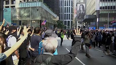 Proteste: Hongkongs Wirtschaft in Rezession